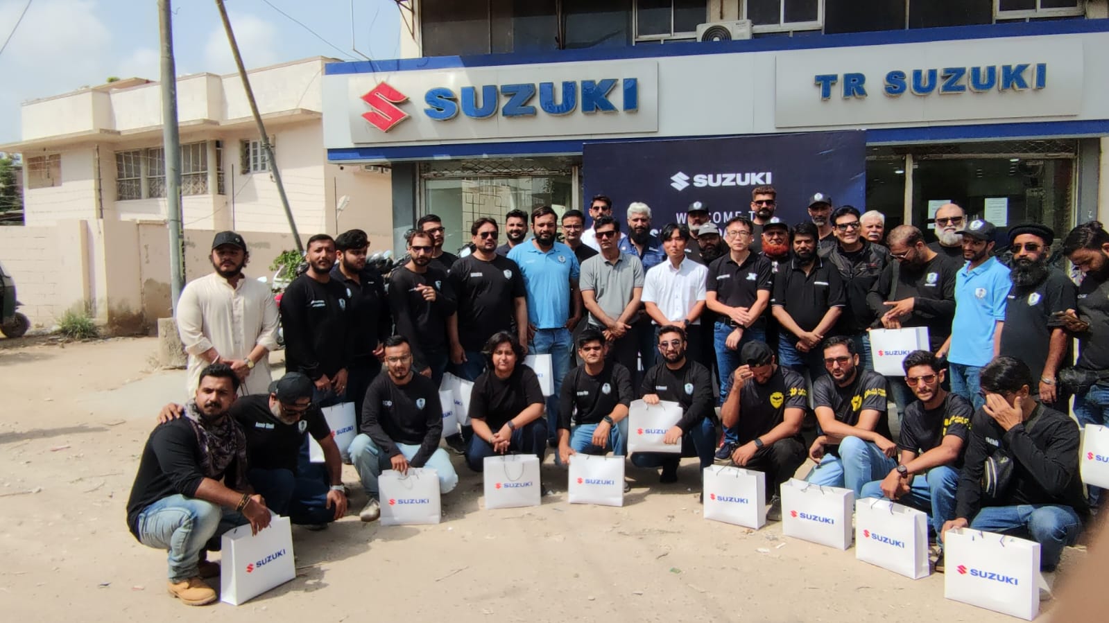 Karachi Bikers Club & Suzuki Motorcycle Pakistan Test Ride Event